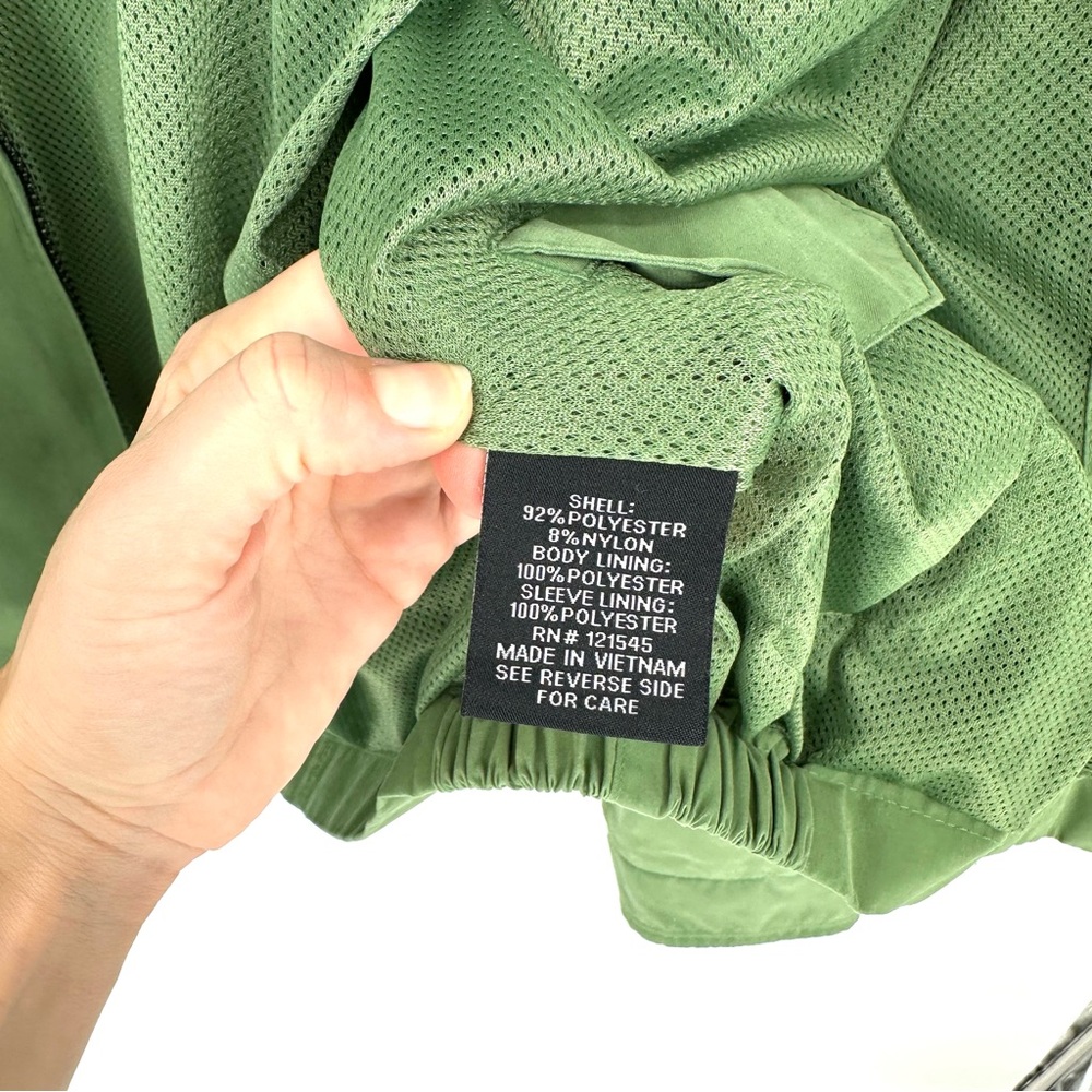 London Fog Bomber Jacket, Green, Medium - Picture 11 of 13